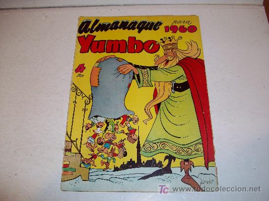 Tebeos: Ediciones Cliper:  YUMBO. ALMANAQUE para 1.960 - Foto 1