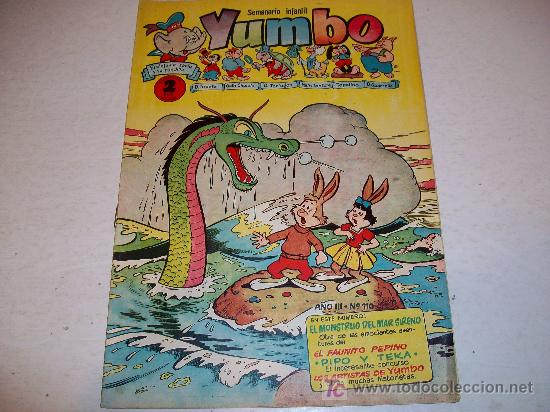 Tebeos: Ediciones Cliper:  YUMBO.  n&ordm;   110 - Foto 1