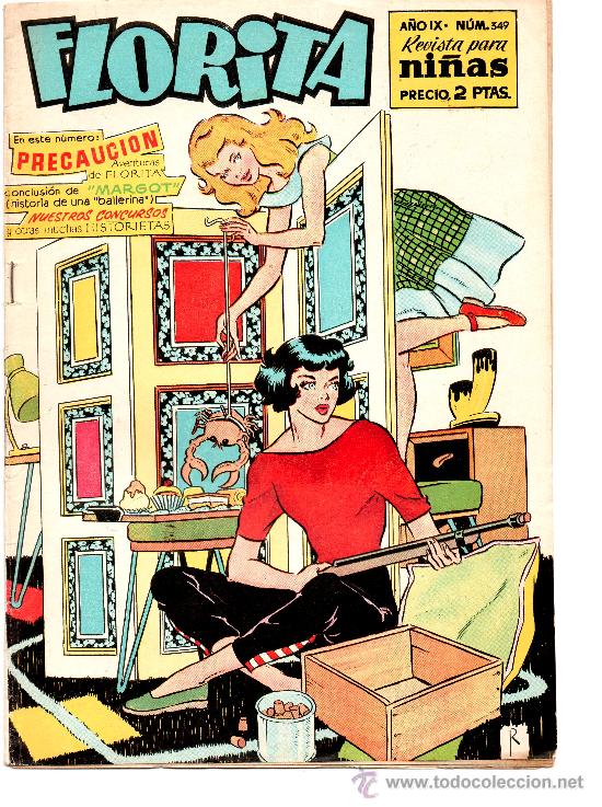 Tebeos: FLORITA      N&ordm; 349       DE  CLIPER - Foto 1
