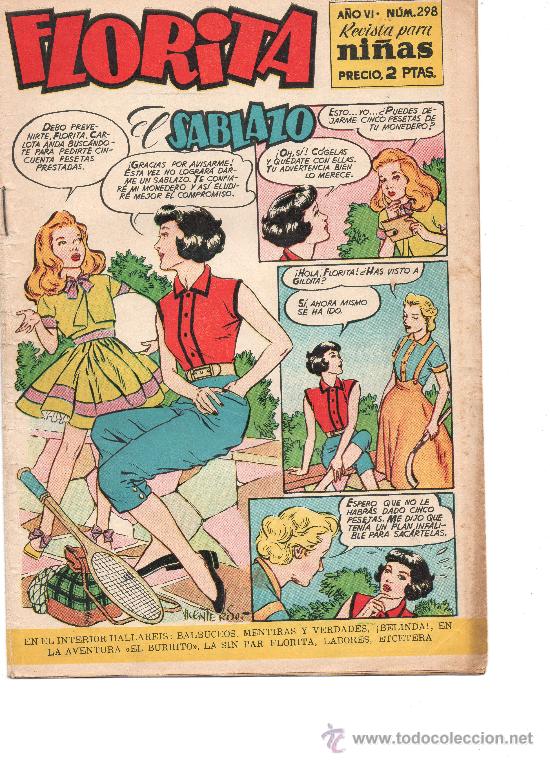 Tebeos: FLORITA    N&ordm; 298     DE CLIPER - Foto 1