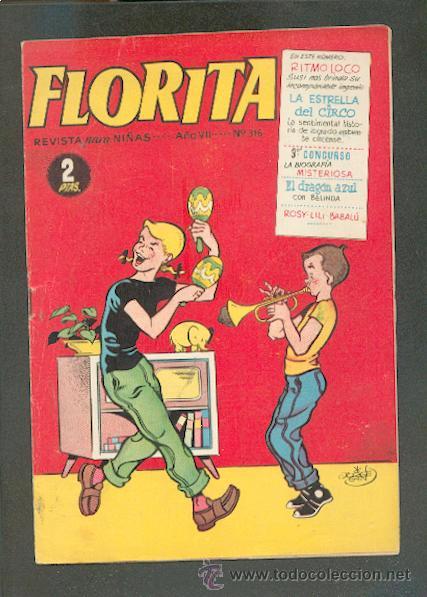 Tebeos: FLORITA N&ordm; 316,EDICIONES CLIPER - Foto 1