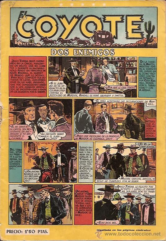Tebeos: COYOTE N&ordm; 29 EDICIONES CLIPER ORIGINAL - Foto 1