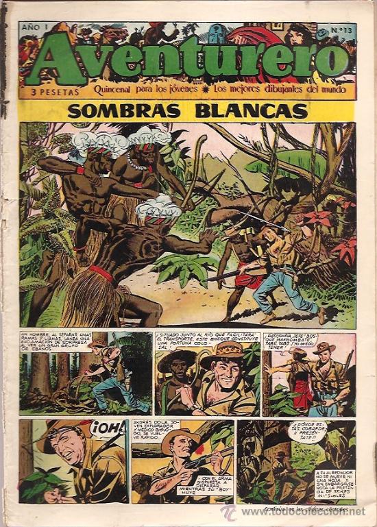 Tebeos: AVENTURERO N&ordm; 13 EDICIONES CLIPER 1953 - Foto 1