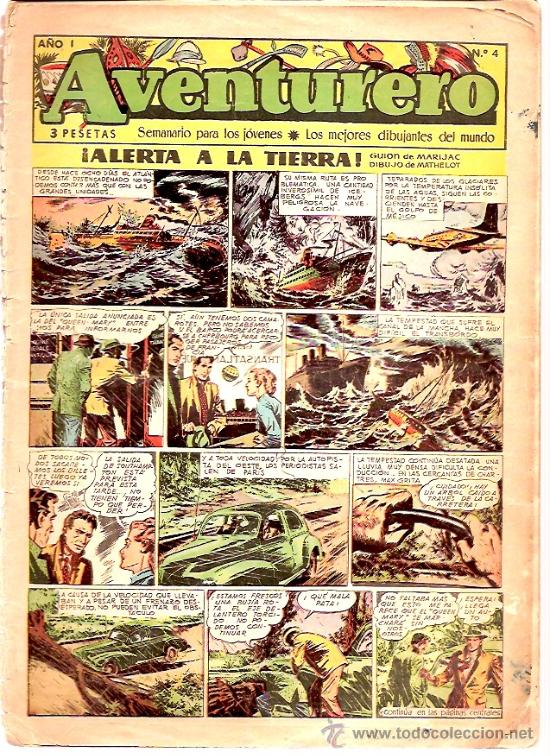 Tebeos: AVENTURERO N&ordm; 4 EDICIONES CLIPER 1953 - Foto 1