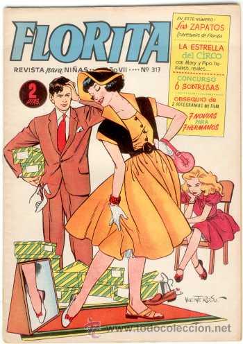 Tebeos: FLORITA N&ordm; 317,ED.CLIPER - Foto 1
