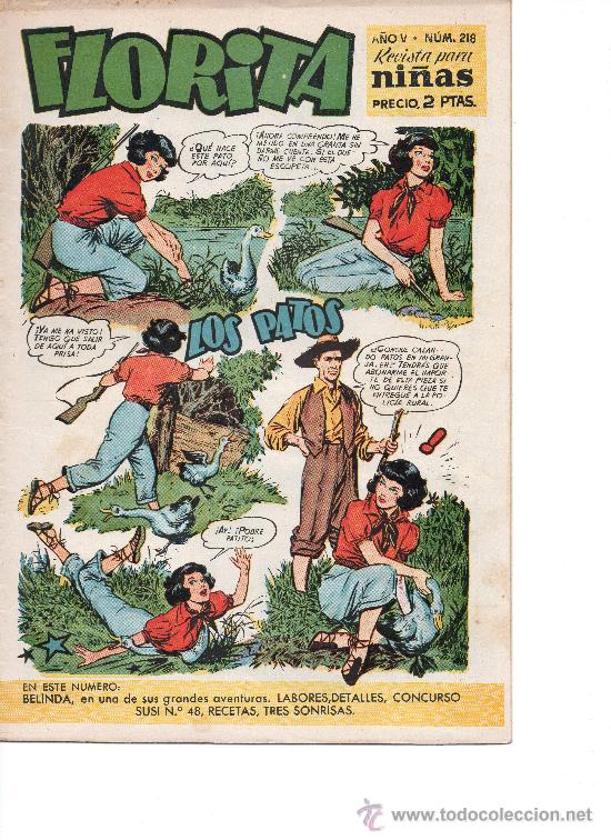 Tebeos: FLORITA    N&ordm; 218    DE CLIPER - Foto 1