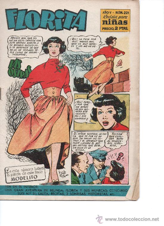 Tebeos: FLORITA    N&ordm; 221    DE CLIPER - Foto 1