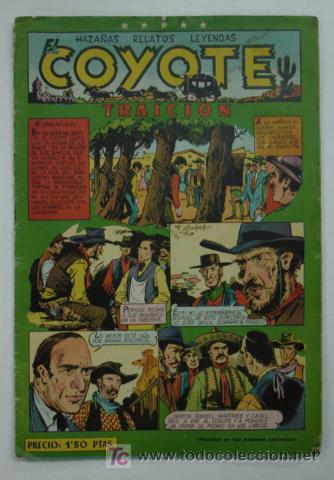 Tebeos: EL COYOTE. TRAICI&Oacute;N. N&ordm; 73. (EDICIONES CLIPER) - Foto 1