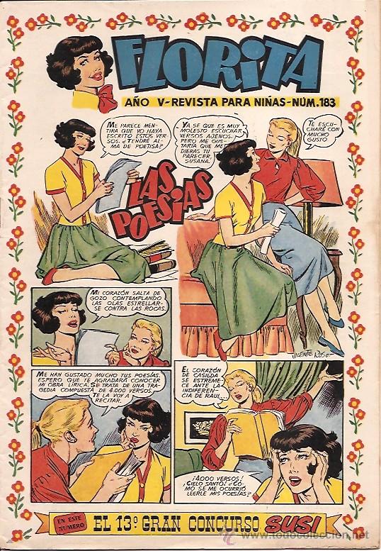 Tebeos: FLORITA N&ordm; 183 EDICIONES CLIPER ORIGINAL - Foto 1