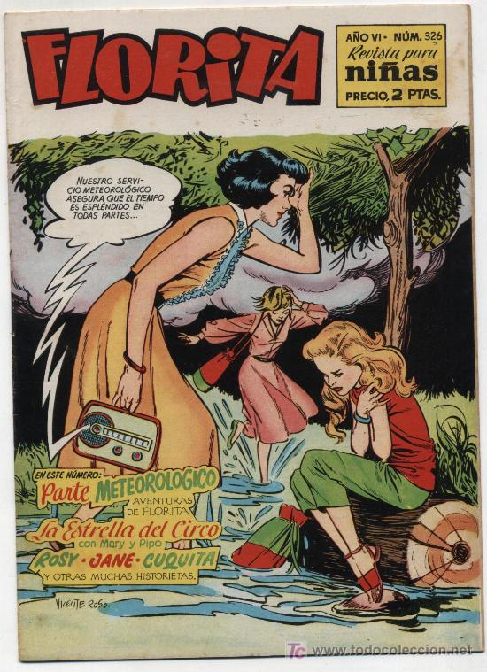 Tebeos: Florita. Cliper 1949. n&ordm; 326. - Foto 1
