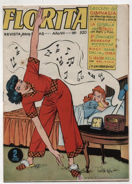 Tebeos: Florita. Cliper 1949. n&ordm; 320. - Foto 1
