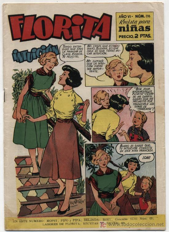 Tebeos: Florita. Cliper 1949. n&ordm; 238. - Foto 1