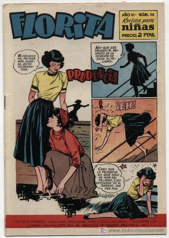 Tebeos: Florita. Cliper 1949. n&ordm; 236. - Foto 1