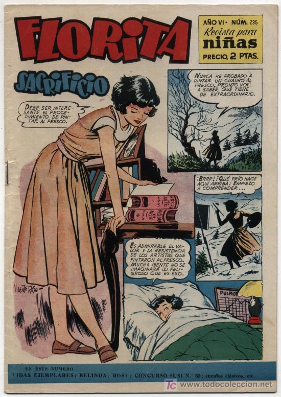 Tebeos: Florita. Cliper 1949. n&ordm; 235. - Foto 1