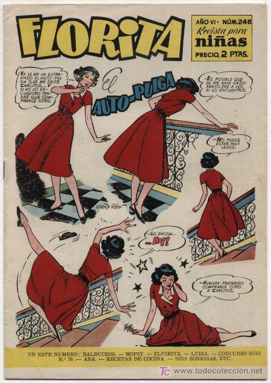 Tebeos: Florita. Cliper 1949. n&ordm; 246. - Foto 1