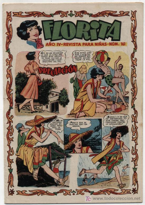 Tebeos: Florita. Cliper 1949. n&ordm; 161. - Foto 1