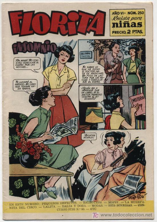 Tebeos: Florita n&ordm; 250. Cliper. - Foto 1