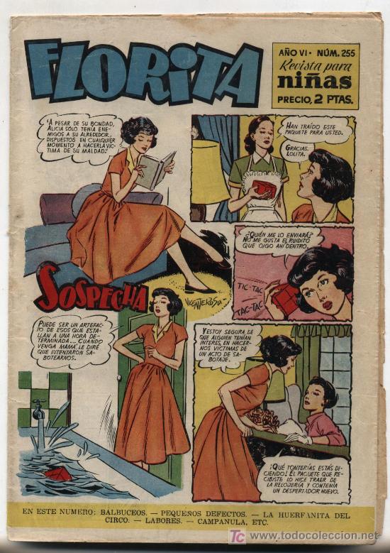 Tebeos: Florita n&ordm; 255. Cliper. - Foto 1