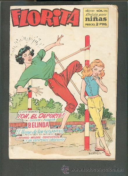 Tebeos: FLORITA N&ordm; 338,EDITORIAL CLIPER - Foto 1