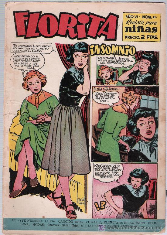 Tebeos: Florita n&ordm; 237. Cliper 1949. - Foto 1