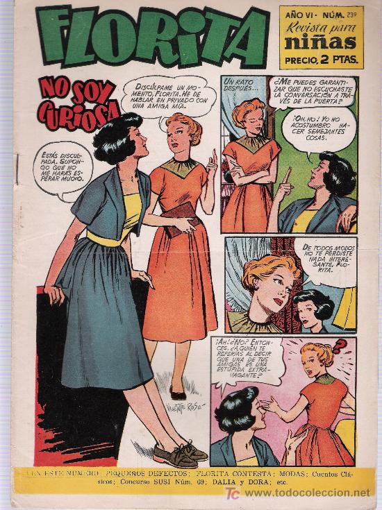 Tebeos: Florita n&ordm; 239. Cliper 1949. - Foto 1