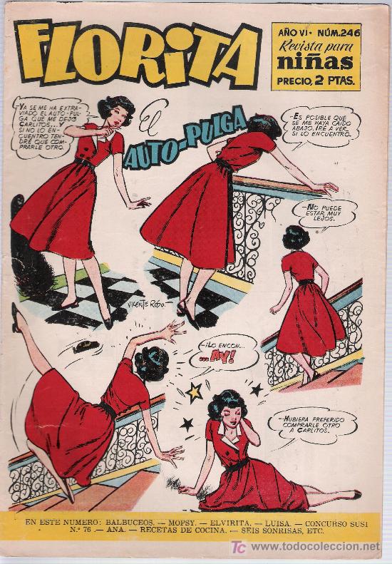 Tebeos: Florita n&ordm; 246. Cliper 1949. - Foto 1