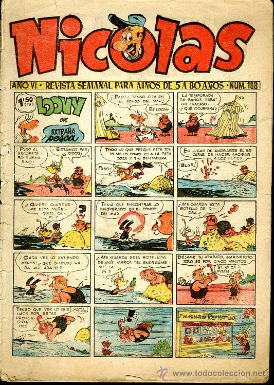 Tebeos: NICOLAS - N&ordm; 173 - EDICIONES CLIPER - ORIGINAL - Foto 1