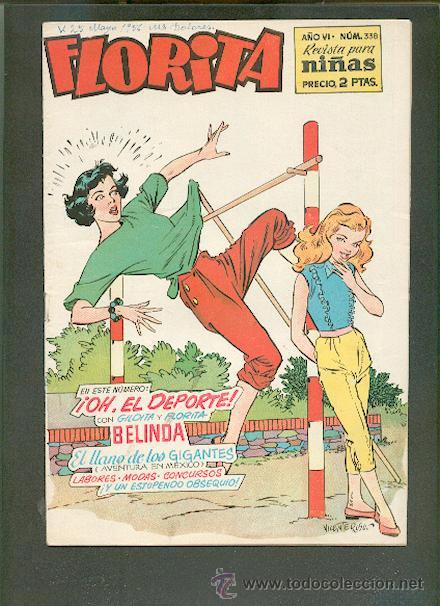 Tebeos: FLORITA N&ordm; 338,EDICIONES CLIPER - Foto 1