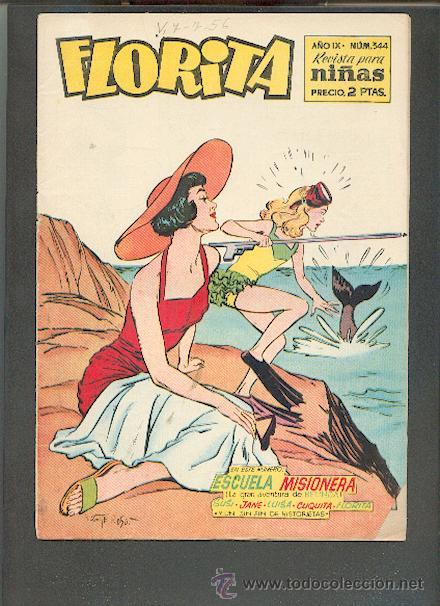 Tebeos: FLORITA N&ordm; 344,EDICIONES CLIPER - Foto 1