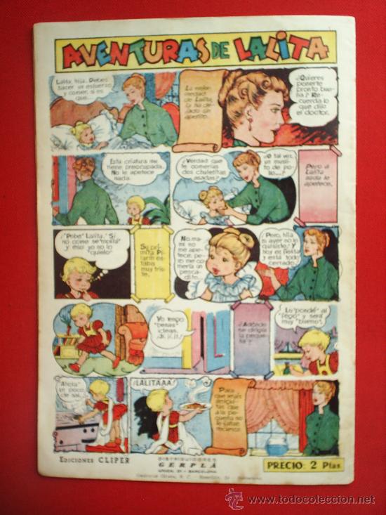 Tebeos: FLORITA N. 185 . EDICIONES CLIPER - Foto 2