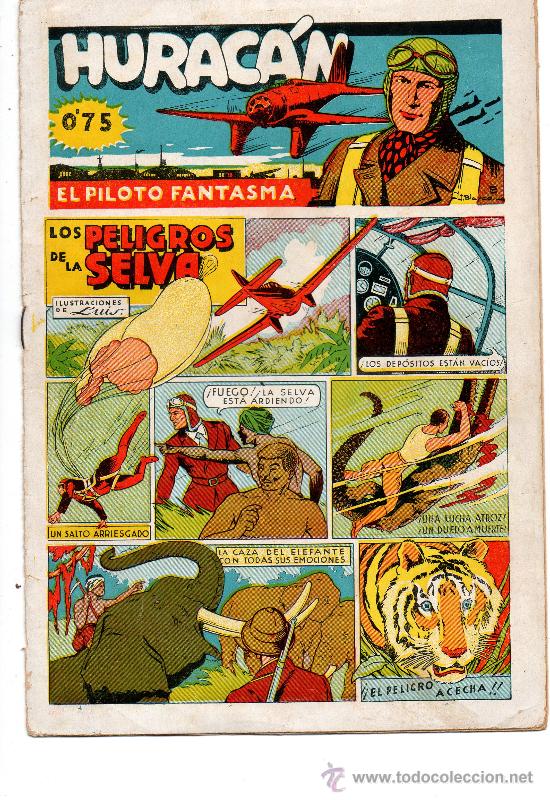 Tebeos: HURACAN  N&ordm; LOS PELIGROS DE LA SELVA    DE LA CLIPER - Foto 1