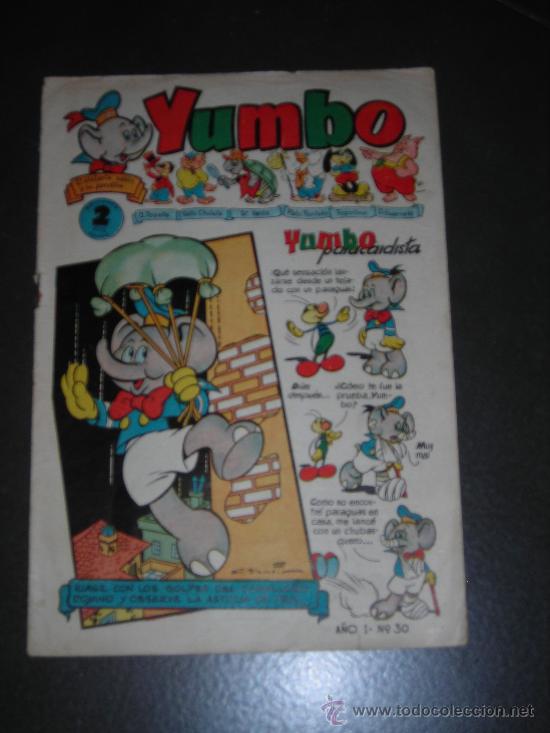 Tebeos: (M-9) YUMBO A&Ntilde;O I  NUM 30 - CON ROTURITAS - Foto 1