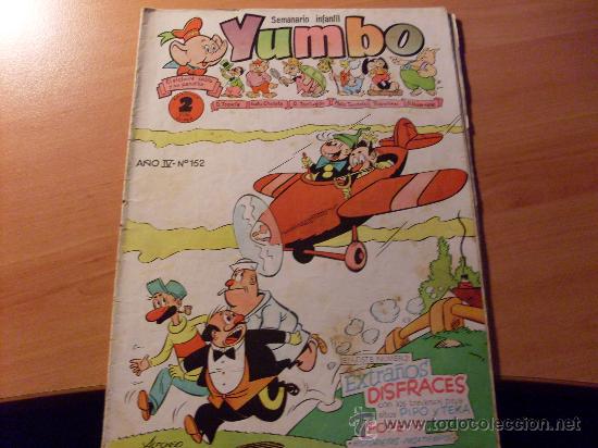 Tebeos: YUMBO N&ordm; 152 (ORIGINAL CLIPER) (COB82) - Foto 1