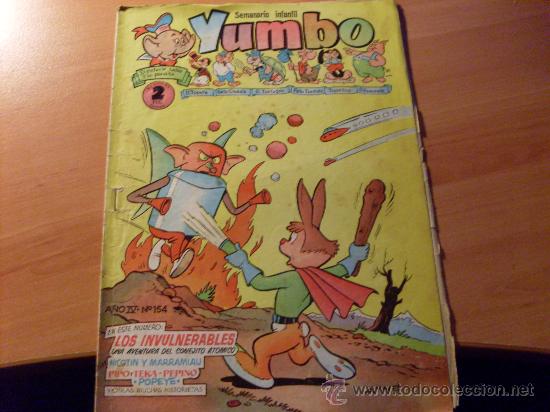 Tebeos: YUMBO N&ordm; 154 (ORIGINAL CLIPER) (COB82) - Foto 1