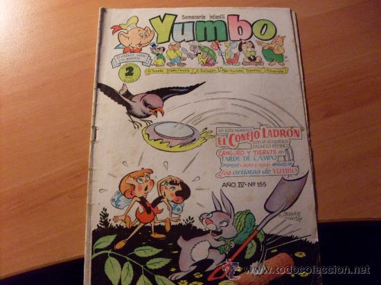 Tebeos: YUMBO N&ordm; 155 (ORIGINAL CLIPER) (COB82) - Foto 1