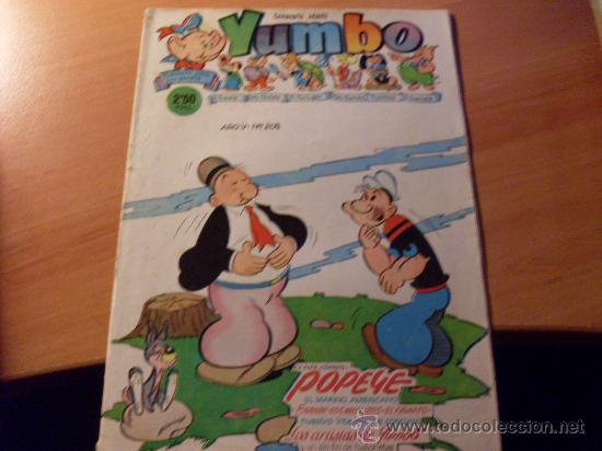 Tebeos: YUMBO N&ordm; 208 POPEYE (ORIGINAL CLIPER) (COB82) - Foto 1