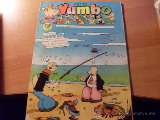 Tebeos: YUMBO N&ordm; 252 POPEYE (ORIGINAL CLIPER) (COB82) - Foto 1