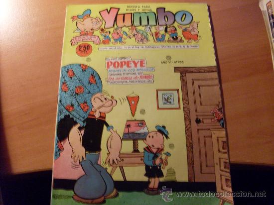Tebeos: YUMBO N&ordm; 255 POPEYE (ORIGINAL CLIPER) (COB82) - Foto 1