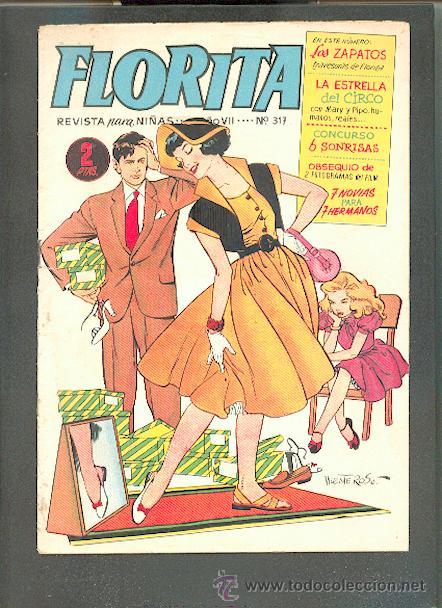 Tebeos: FLORITA N&ordm; 317, EDITORIAL CLIPER - Foto 1