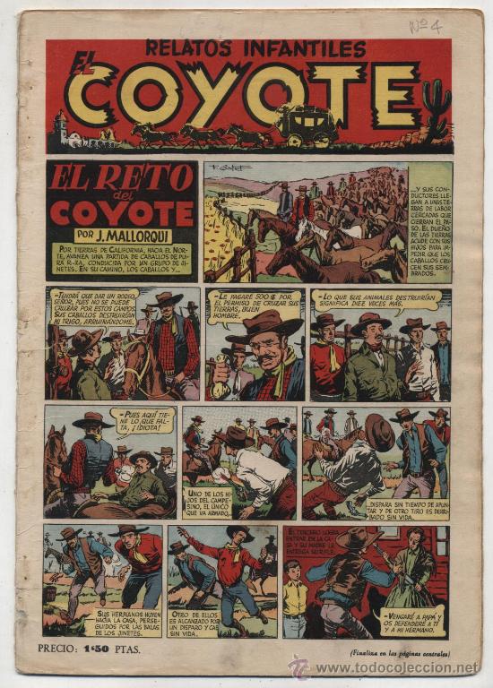 Tebeos: El Coyote n&ordm;  4. Editorial Cliper 1947. - Foto 1