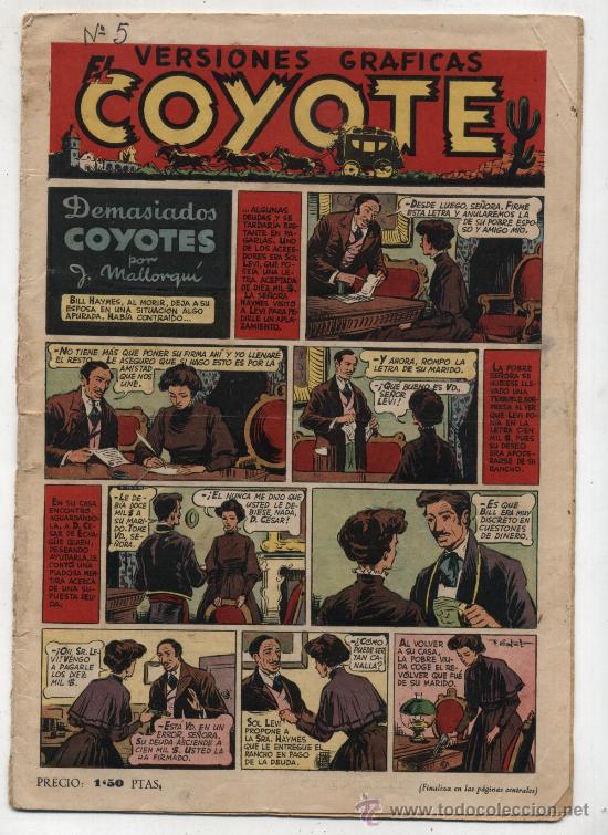 Tebeos: El Coyote n&ordm;  5. Editorial Cliper 1947. - Foto 1