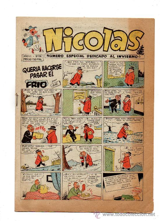 Tebeos: (M-1) NICOLAS A&Ntilde;O VI NUM 174 - SE&Ntilde;ALES DE USO - Foto 1
