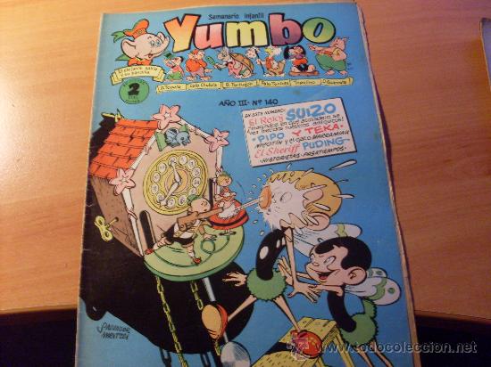 Tebeos: YUMBO N&ordm; 140 ( ORIGINAL ED. CLIPER ) (COB82) - Foto 1