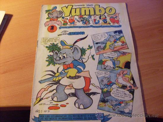 Tebeos: YUMBO N&ordm; 19 (ORIGINAL ED. CLIPER) (COB91) - Foto 1