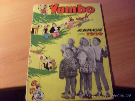 Tebeos: YUMBO ALMANAQUE 1959 ( ORIGINAL ED. CLIPER ) (COB76) - Foto 1