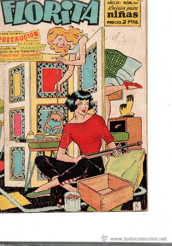 Tebeos: FLORITA N&ordm; 349 DE CLIPER - Foto 1