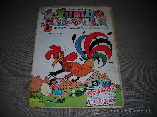 Tebeos: (M-9) YUMBO A&Ntilde;O IV NUM 166 - SE&Ntilde;ALES DE USO - Foto 1