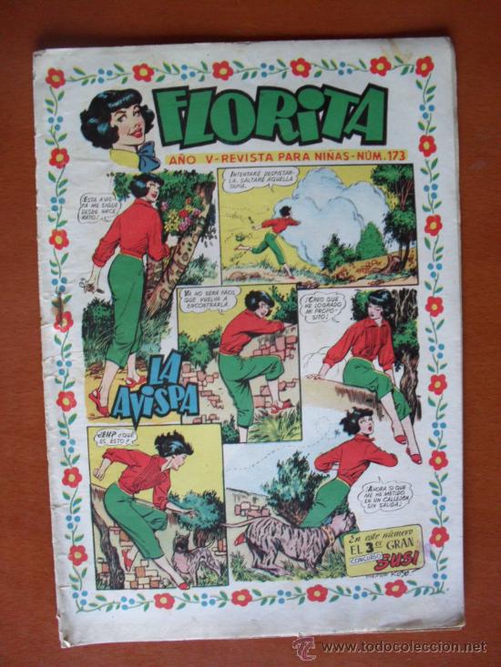 Tebeos: Florita n&ordm; 173 - La avispa -- a&ntilde;o V - Foto 1