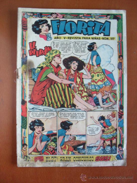 Tebeos: Florita n&ordm; 197 - El refr&aacute;n -- a&ntilde;o V - Foto 1