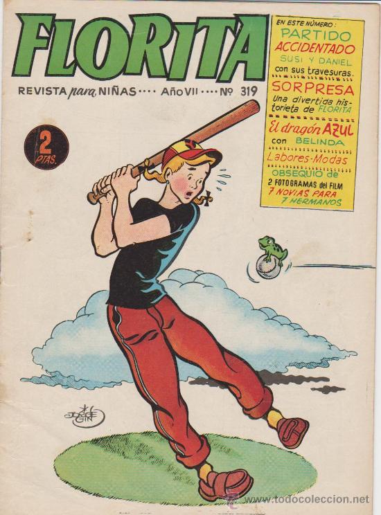 Tebeos: Florita n&ordm;  319. Cliper 1949. - Foto 1